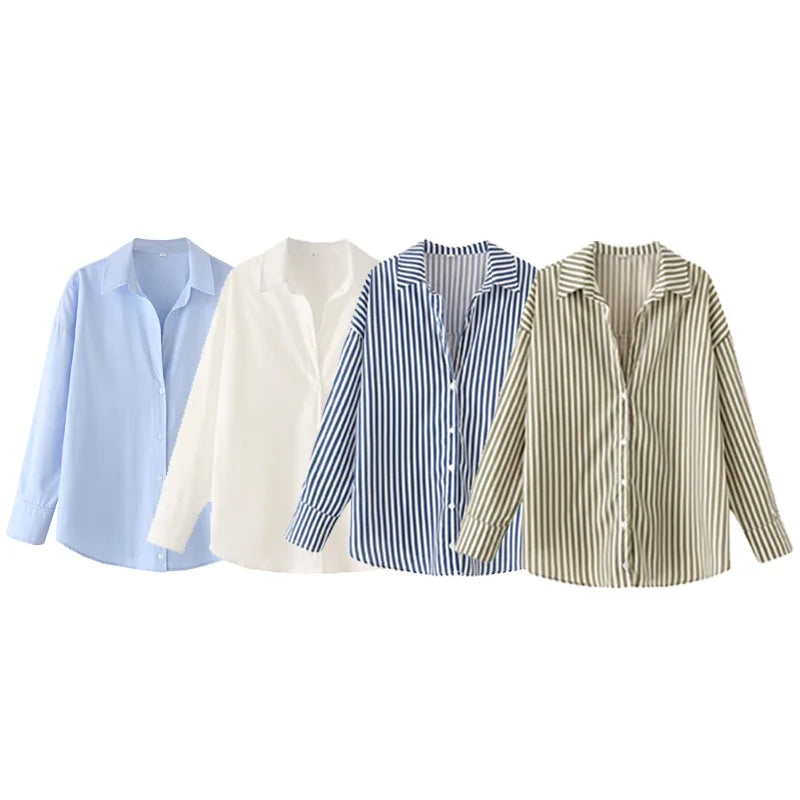 "חולצת אוברסייז ריביירה" (Riviera Oversized Shirt)